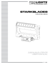 ProLights STARKBLADE8 Manuale utente
