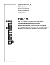 Gemini Musical Instrument PMX-120 Manuale utente