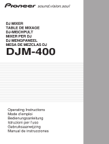 Pioneer DJM-400 Manuale utente