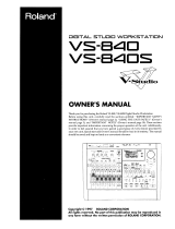 Roland VS-840 Manuale del proprietario