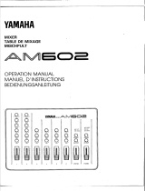 Yamaha AM602 Manuale del proprietario