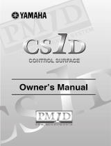 Yamaha CS1D Manuale del proprietario