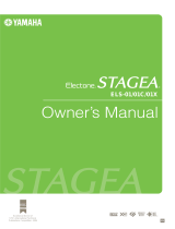Yamaha Electone Stagea 01X Manuale del proprietario