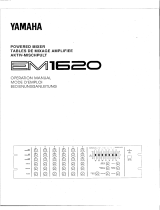Yamaha EM1620 Manuale del proprietario