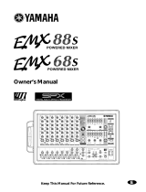 Yamaha EMX88S Manuale utente