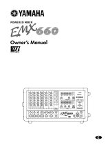 Yamaha EMX660 Manuale utente