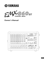 Yamaha EMX860ST Manuale utente