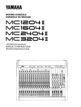 Yamaha MC2404II Manuale del proprietario