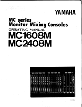 Yamaha MC2408M Manuale del proprietario