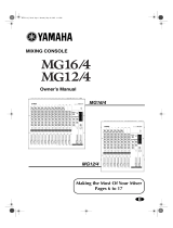 Yamaha MG16 Manuale utente