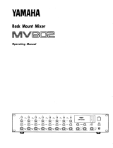 Yamaha MV802 Manuale del proprietario