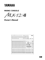 Yamaha MX12/4 Manuale del proprietario
