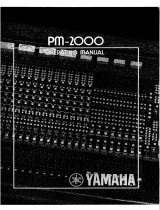 Yamaha PM-2000 Manuale del proprietario