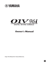 Yamaha 01V96 Manuale del proprietario