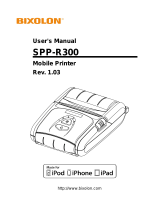 BIXOLON SPP-R300 Manuale utente