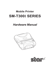 Star Micronics SM-T300I Series Mobile Printer Hardware Manuale del proprietario