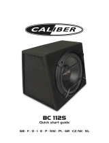 Caliber BC112S Manuale del proprietario