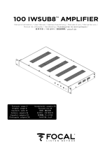 Focal 100 IWSUB8 Amplifier Manuale utente