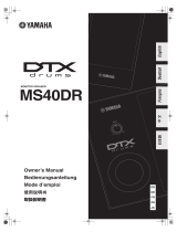 Yamaha MS40DR Manuale utente