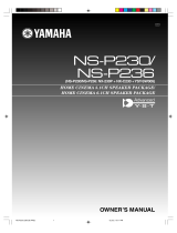 Yamaha P236 Manuale utente