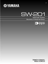 Yamaha SW-2 Manuale del proprietario