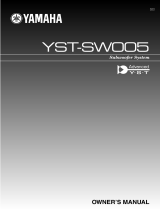 Yamaha YST-SW0110 Manuale del proprietario
