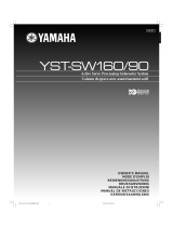 Yamaha YST-SW160 Manuale utente