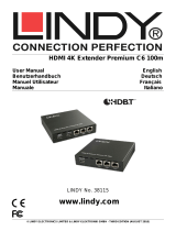 Lindy 100m C6 HDBaseT HDMI, RS232 & IR Extender Manuale utente