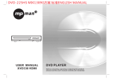 MPMan XVD330HDMI Manuale del proprietario