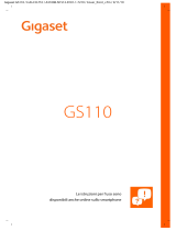 Gigaset TOTAL CLEAR Cover GS110 Guida utente