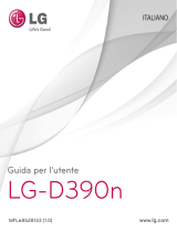 LG LGD390N.AOREBK Manuale utente