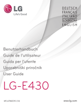 LG LGE430.AYGOBK Manuale utente