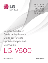 LG LGV500.AVNMWH Manuale utente