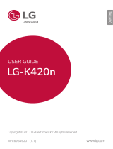 LG LGK420N.AHUNBK Manuale utente