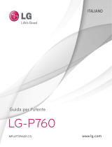 LG LGP760.AORRBK Manuale utente