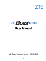 ZTE Blade Max 3 US Cellular Manuale utente