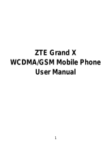 ZTE Grand-X Manuale utente
