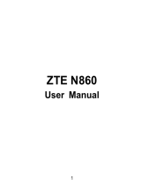 ZTE N860 Public Mobile Manuale utente