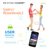 ZTE ZMax Champ LTE Manuale utente
