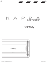 Infinity KAPPA ONE Manuale del proprietario