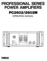 Yamaha PC2602 Manuale del proprietario