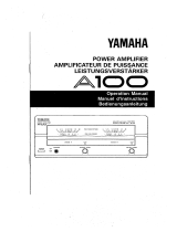 Yamaha A100 Manuale utente