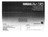 Yamaha AV-35 Manuale del proprietario