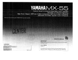 Yamaha MX-55 Manuale del proprietario