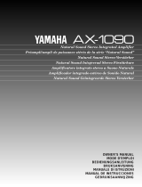 Yamaha AX-1090 Manuale utente