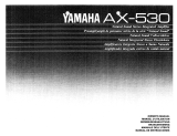 Yamaha AX-530 Manuale del proprietario