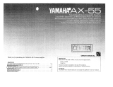 Yamaha AX-55 Manuale del proprietario
