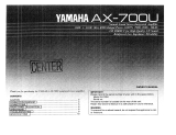 Yamaha AX-700U Manuale del proprietario