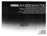 Yamaha AX-730 Manuale del proprietario