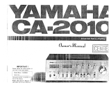Yamaha CA-2010 Manuale del proprietario